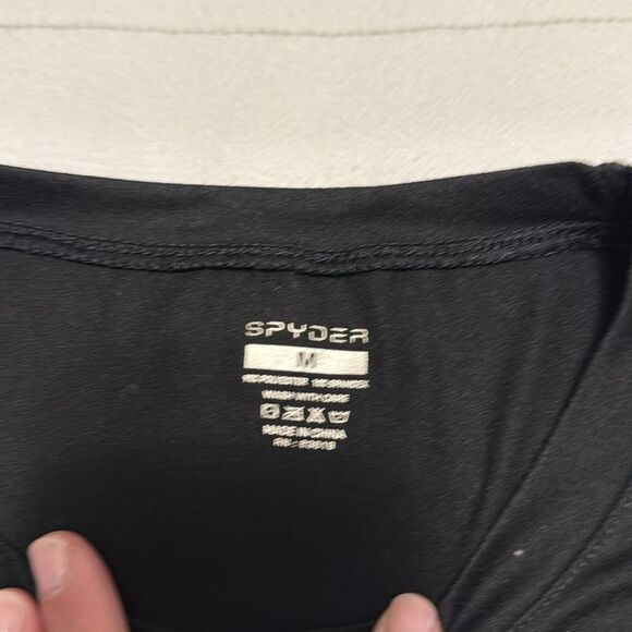 NWOT Spyder Black Men's T-Shirt - Picture 2 of 6